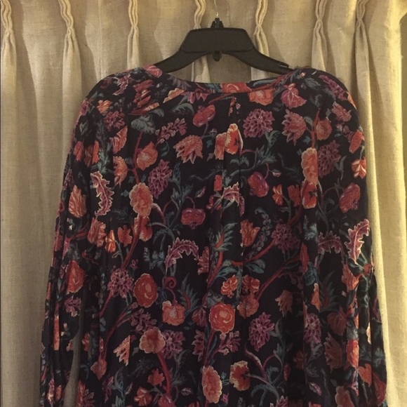 Lucky Brand Top Long Sleeve Floral Print - 2X NWT - Picture 4 of 5